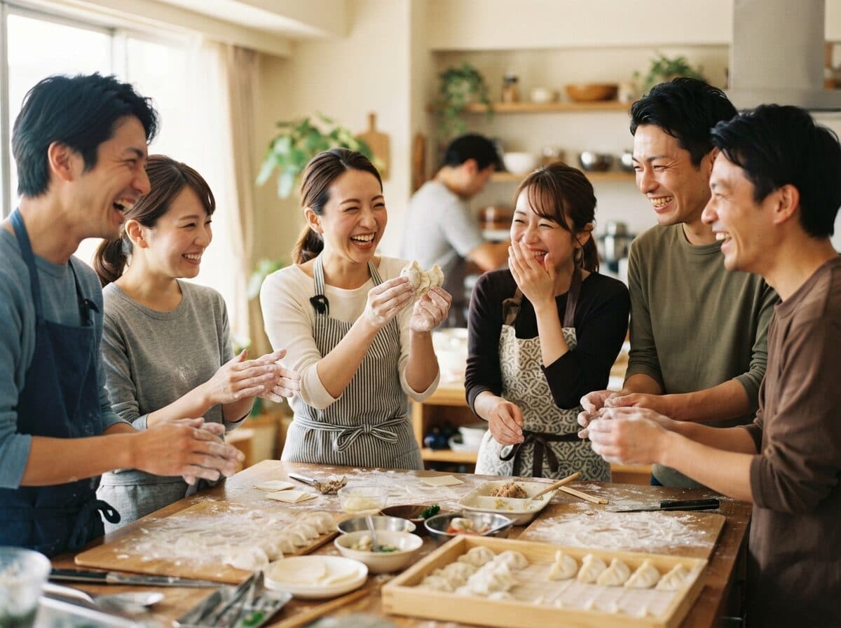 料理のイベントの様子
